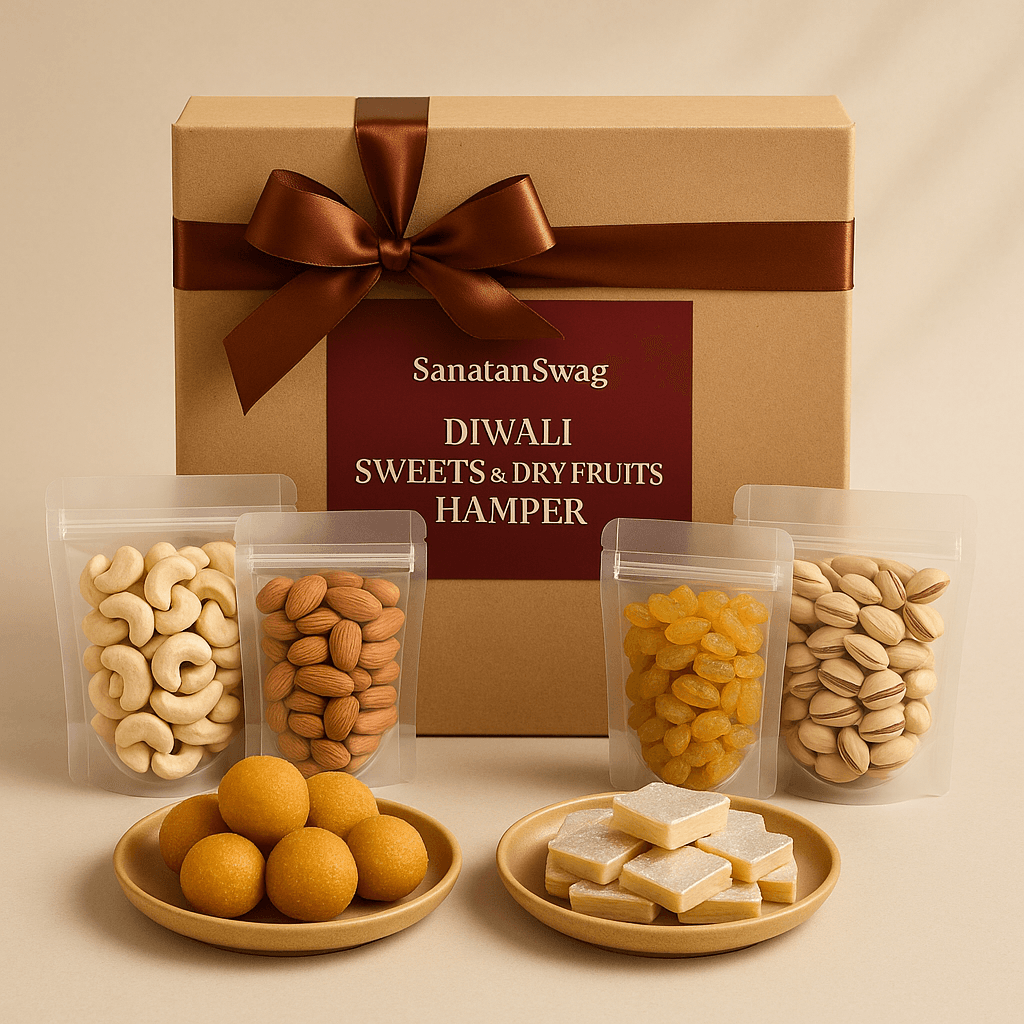 Diwali Sweets & Dry Fruits Hamper