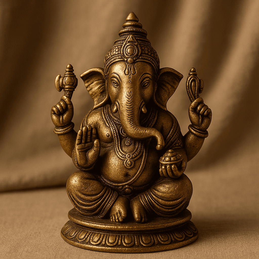 Brass Ganesha Idol
